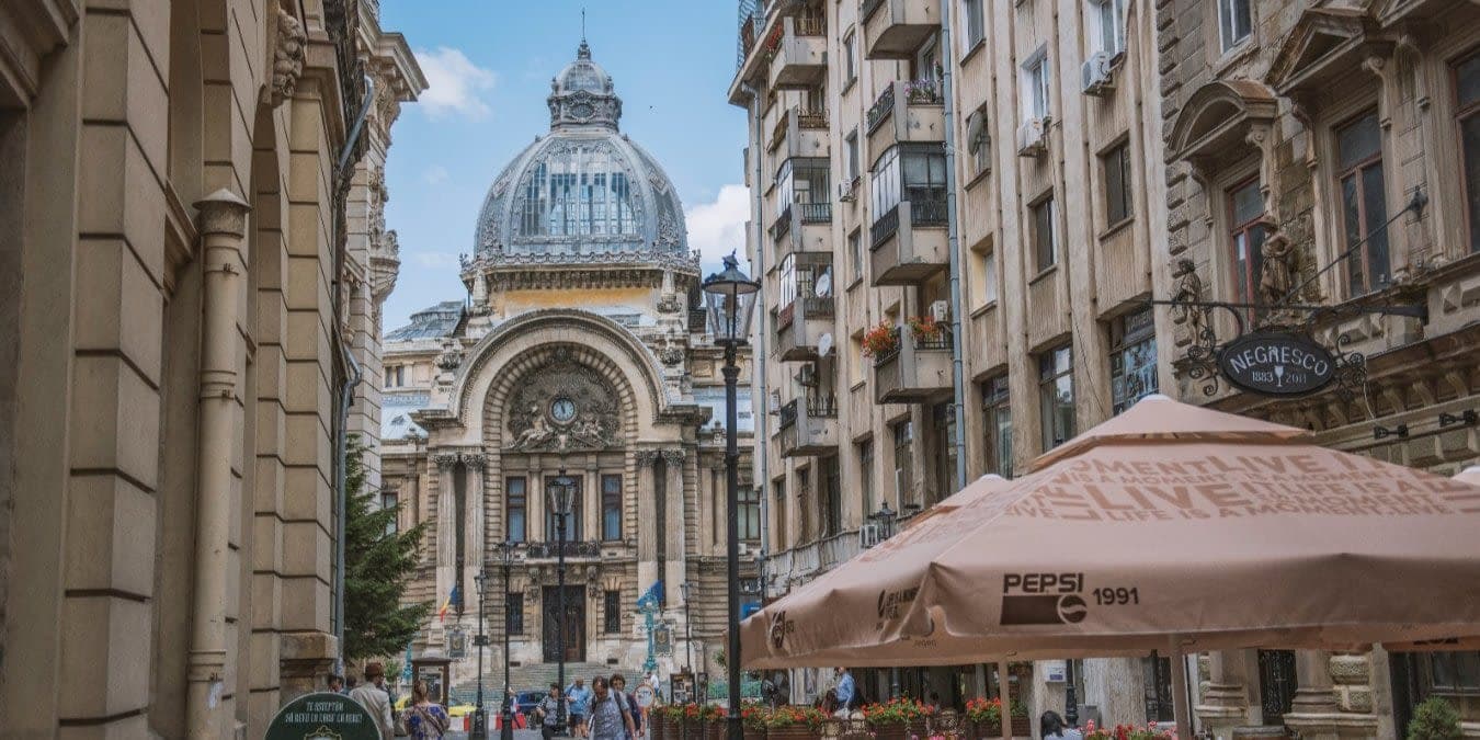 Bucharest Old Center streets