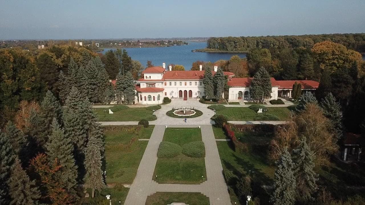 Snagov Palace on Lake Snagov